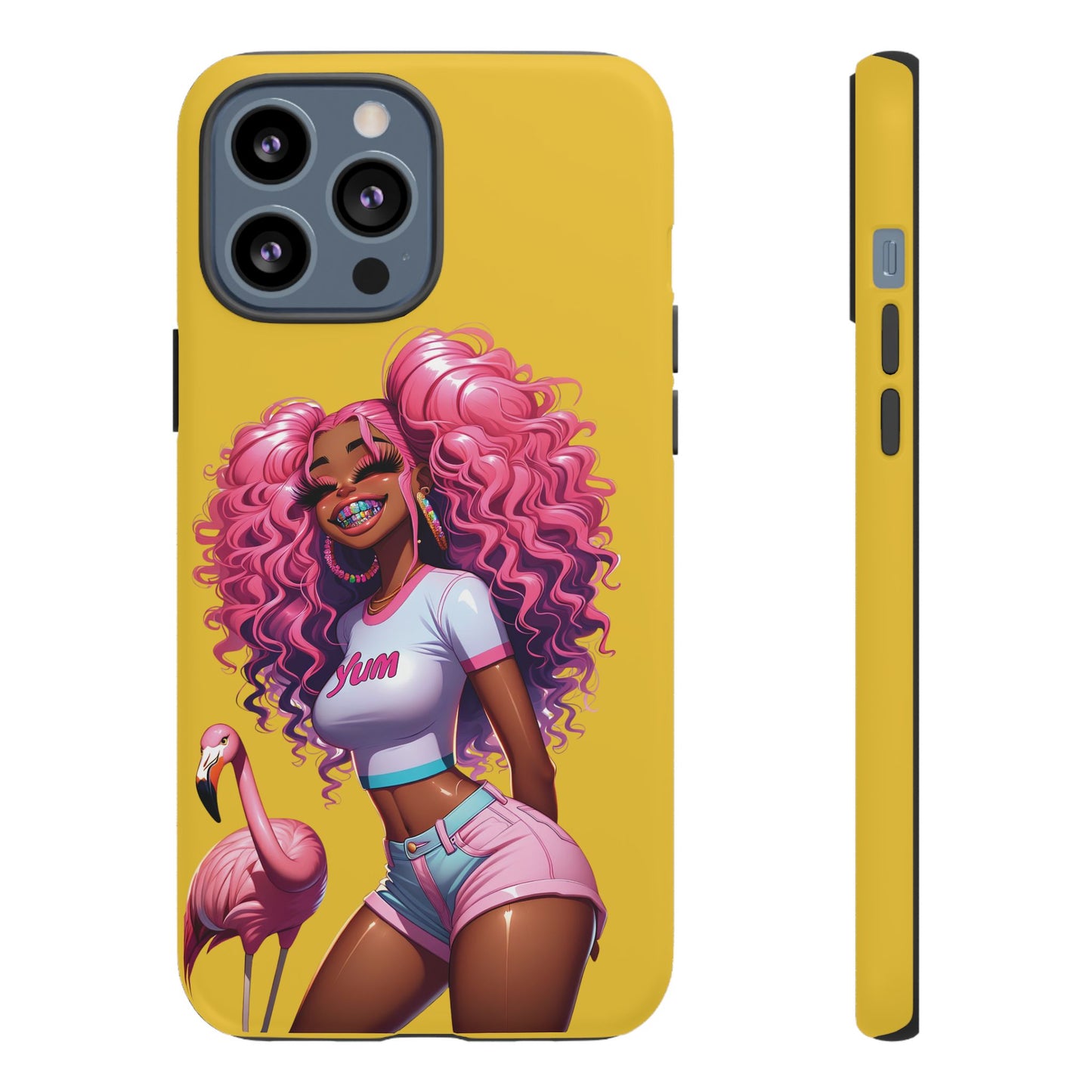 Flamingo Summer, Iphone case
