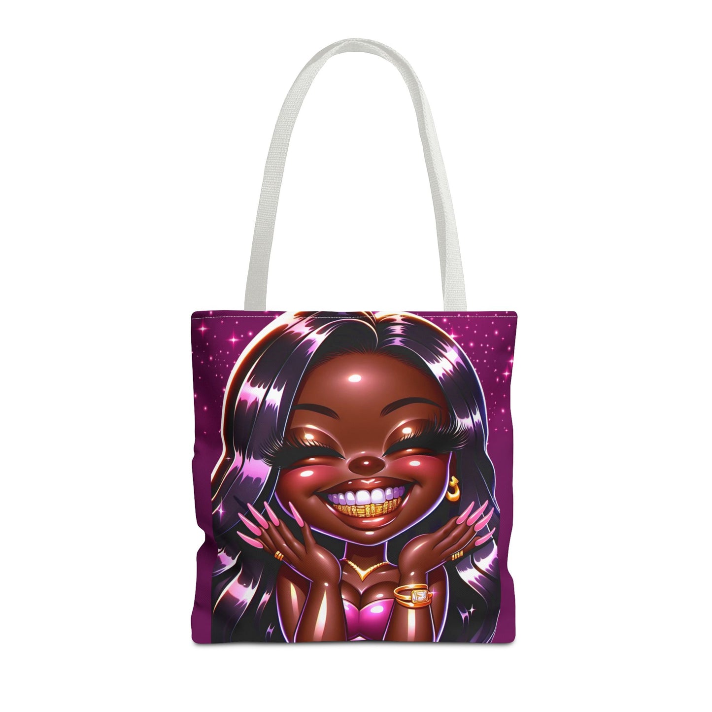 Smiley tote bag