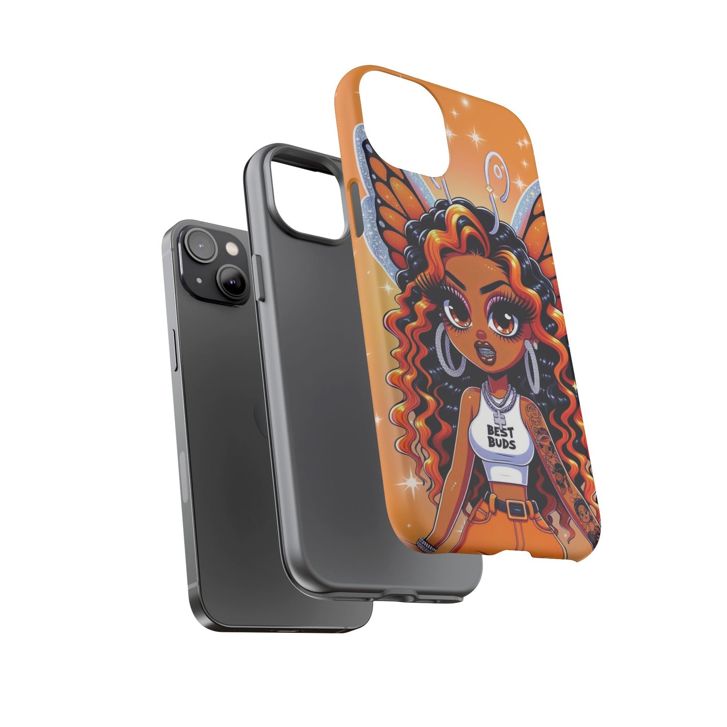 Butterfly lady Iphone case