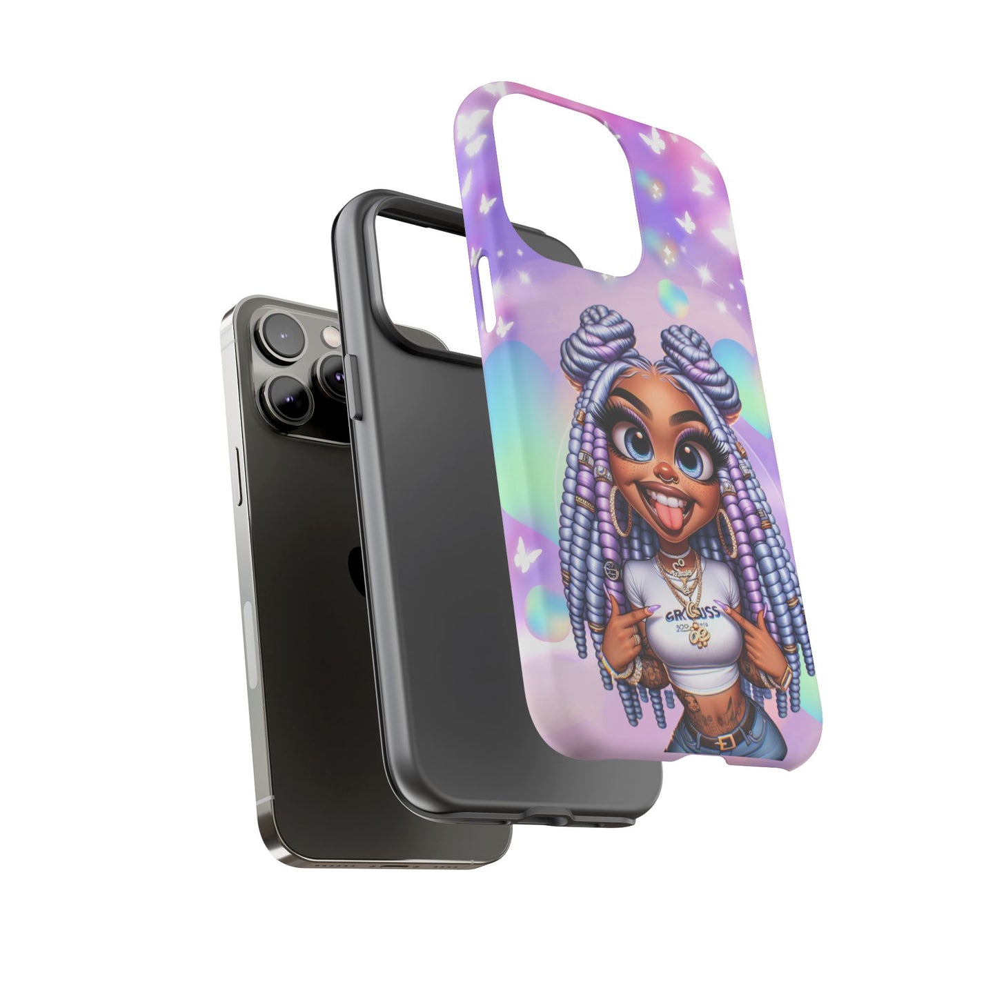 Butterfly girly Tough Iphone Case