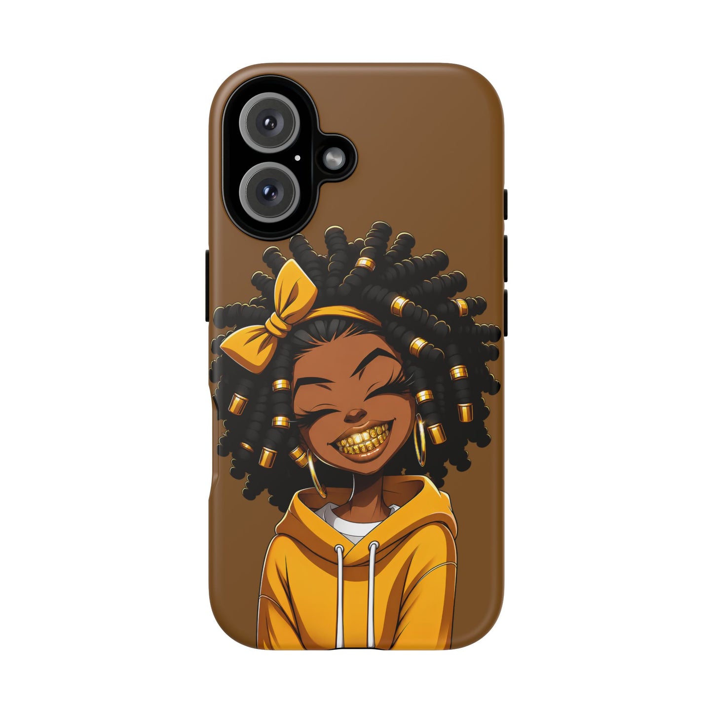Little brown girl, iPhone Case
