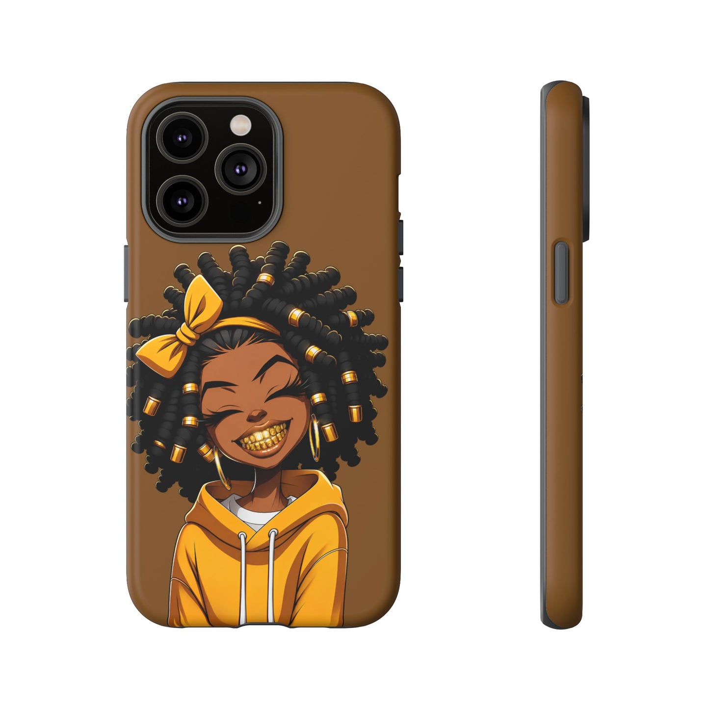 Little brown girl, iPhone Case