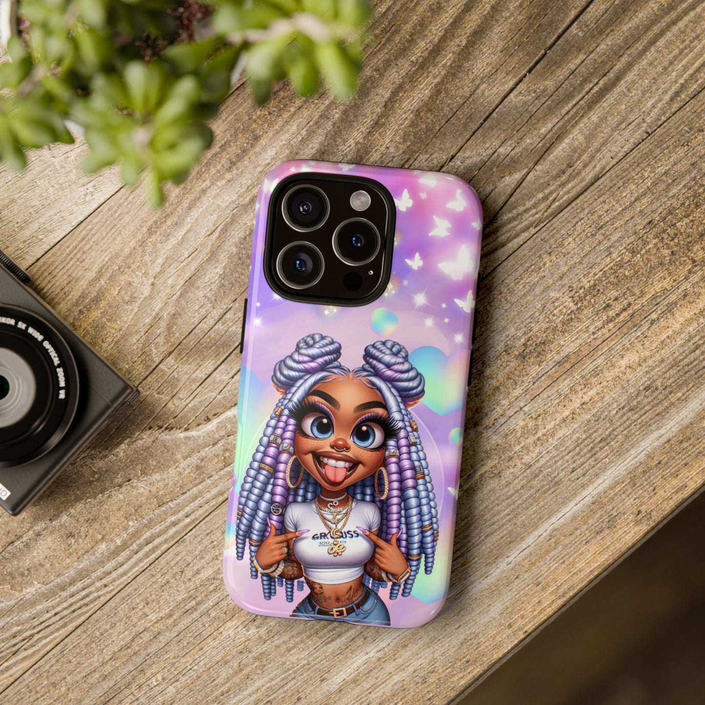 Butterfly girly Tough Iphone Case