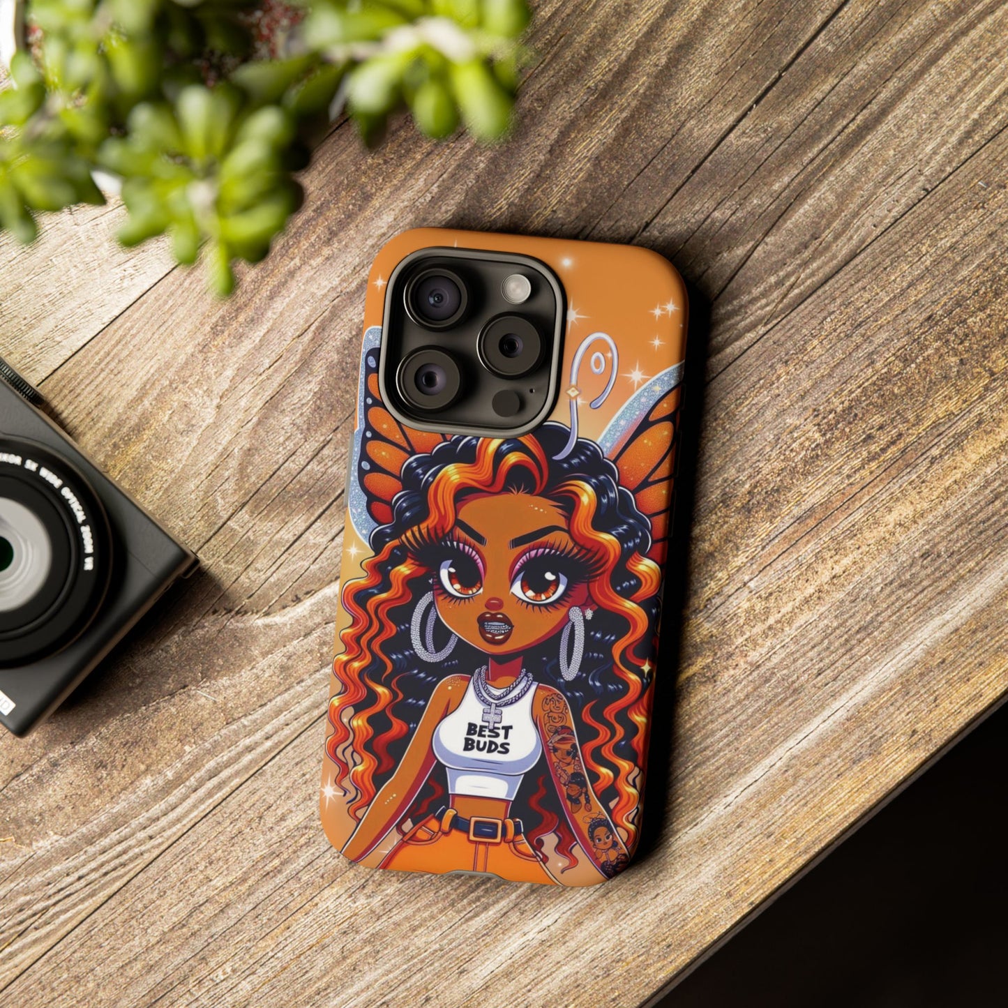 Butterfly lady Iphone case