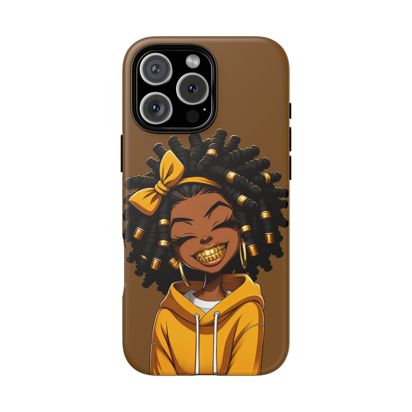 Little brown girl, iPhone Case