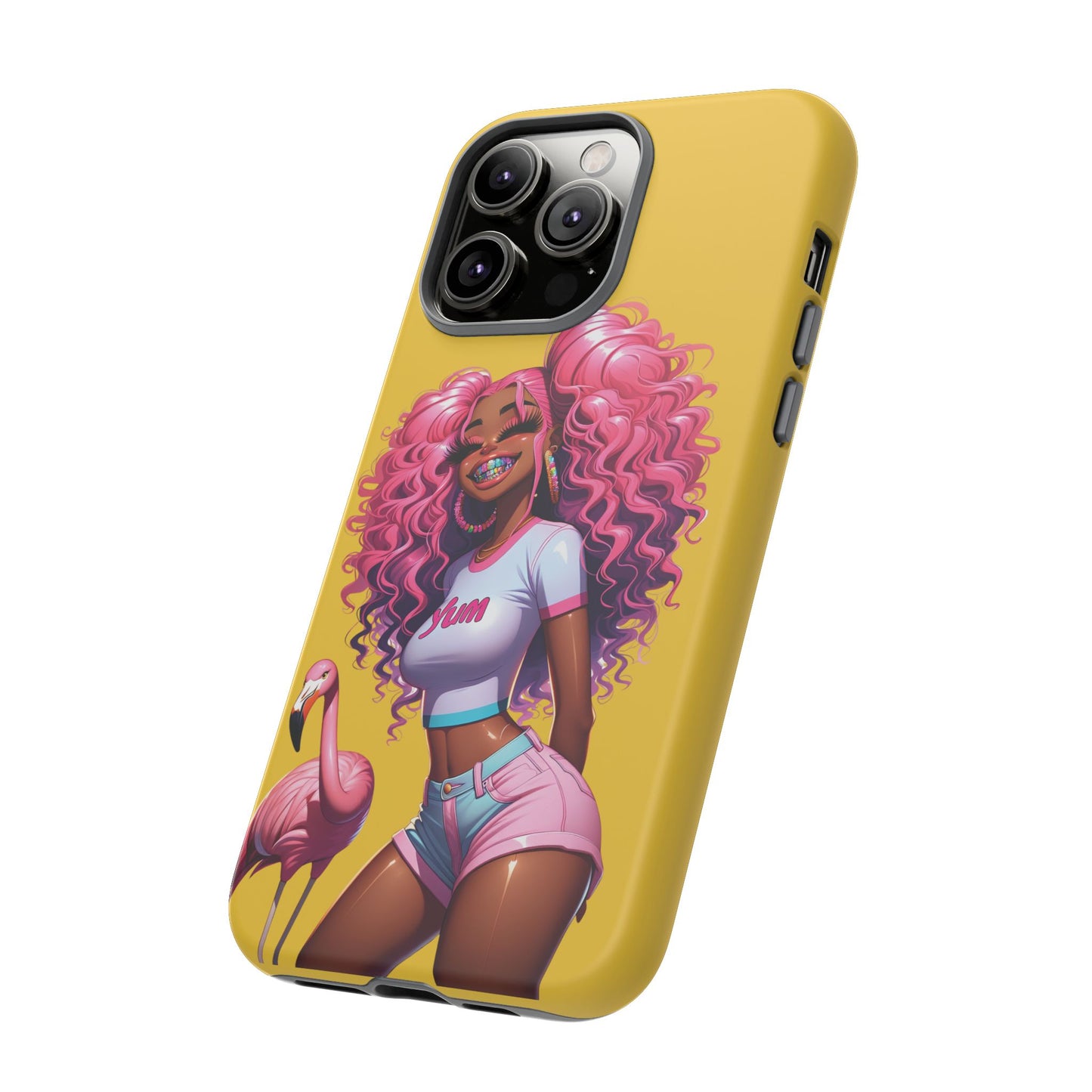 Flamingo Summer, Iphone case