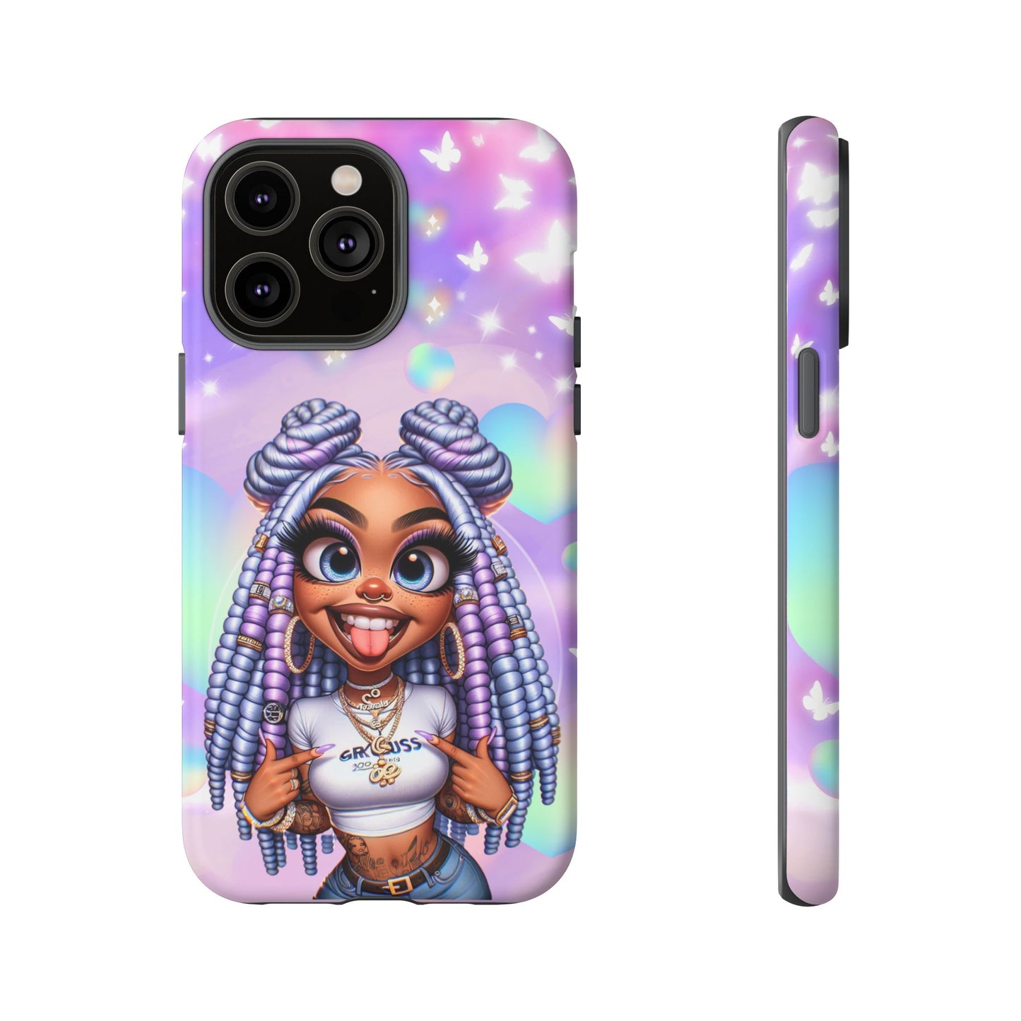 Butterfly girly Tough Iphone Case