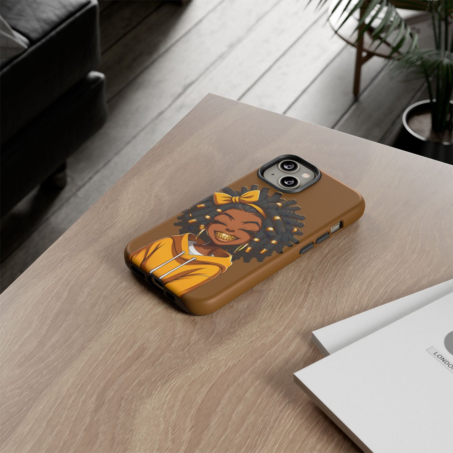 Little brown girl, iPhone Case