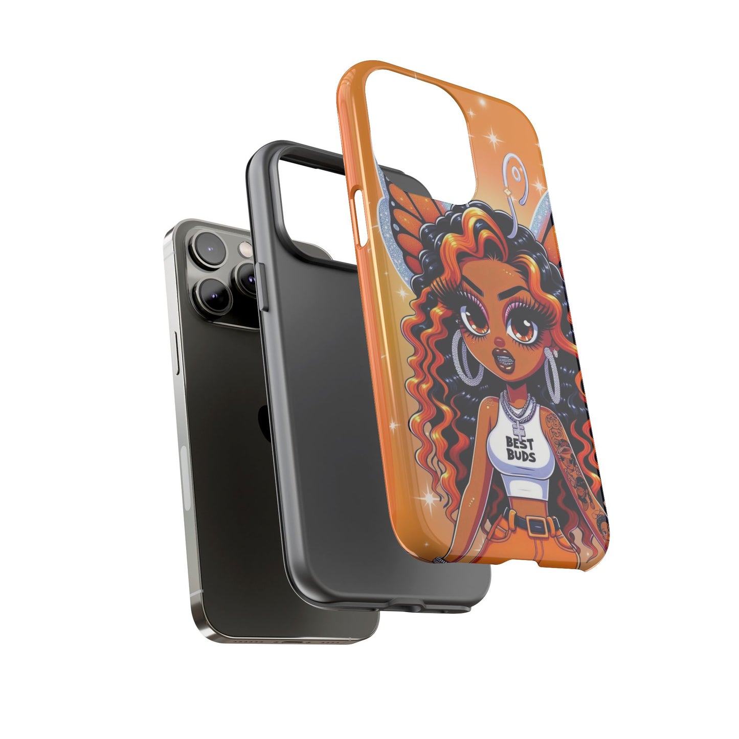 Butterfly lady Iphone case