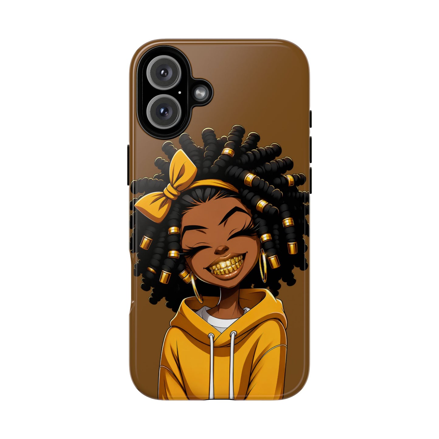 Little brown girl, iPhone Case