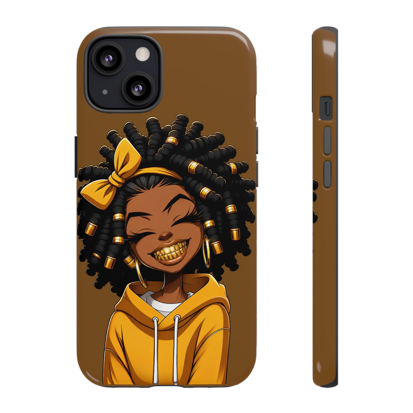 Little brown girl, iPhone Case