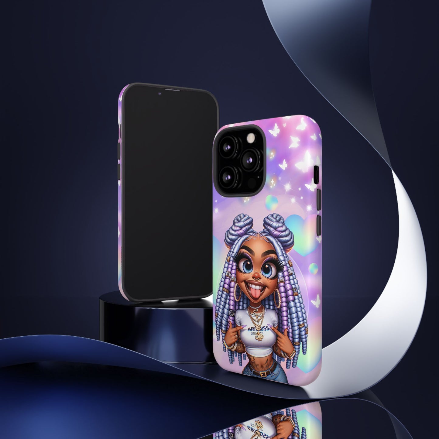 Butterfly girly Tough Iphone Case