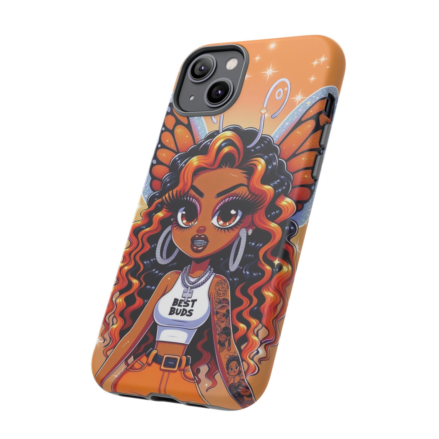 Butterfly lady Iphone case