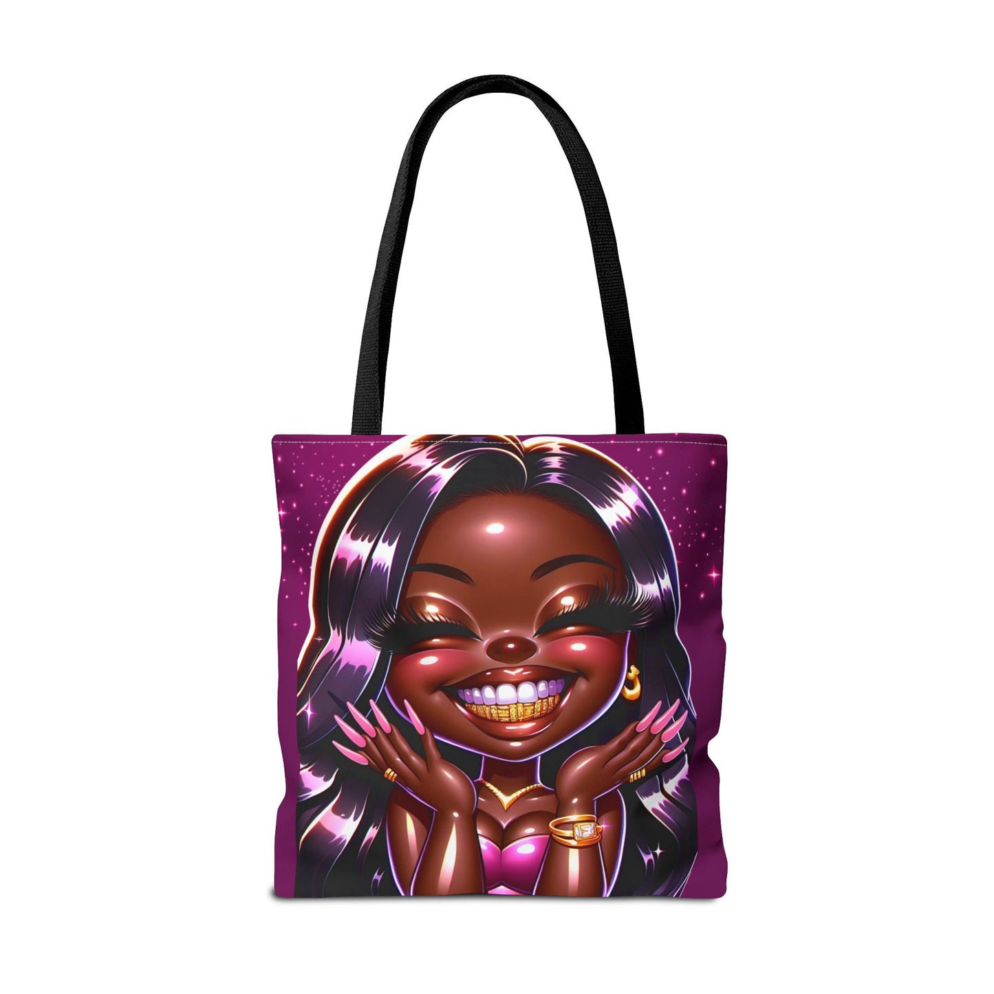 Smiley tote bag
