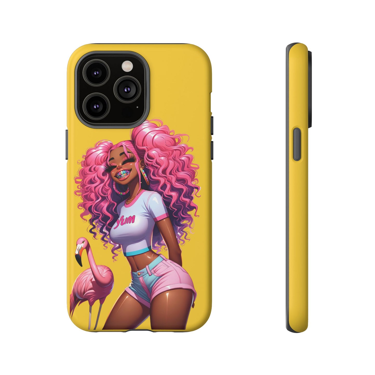 Flamingo Summer, Iphone case