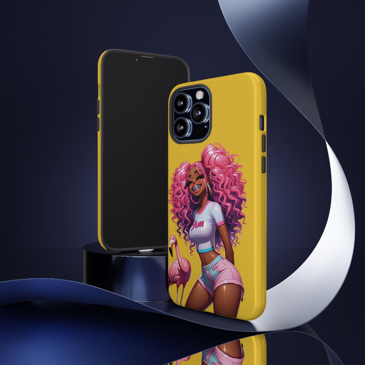 Flamingo Summer, Iphone case