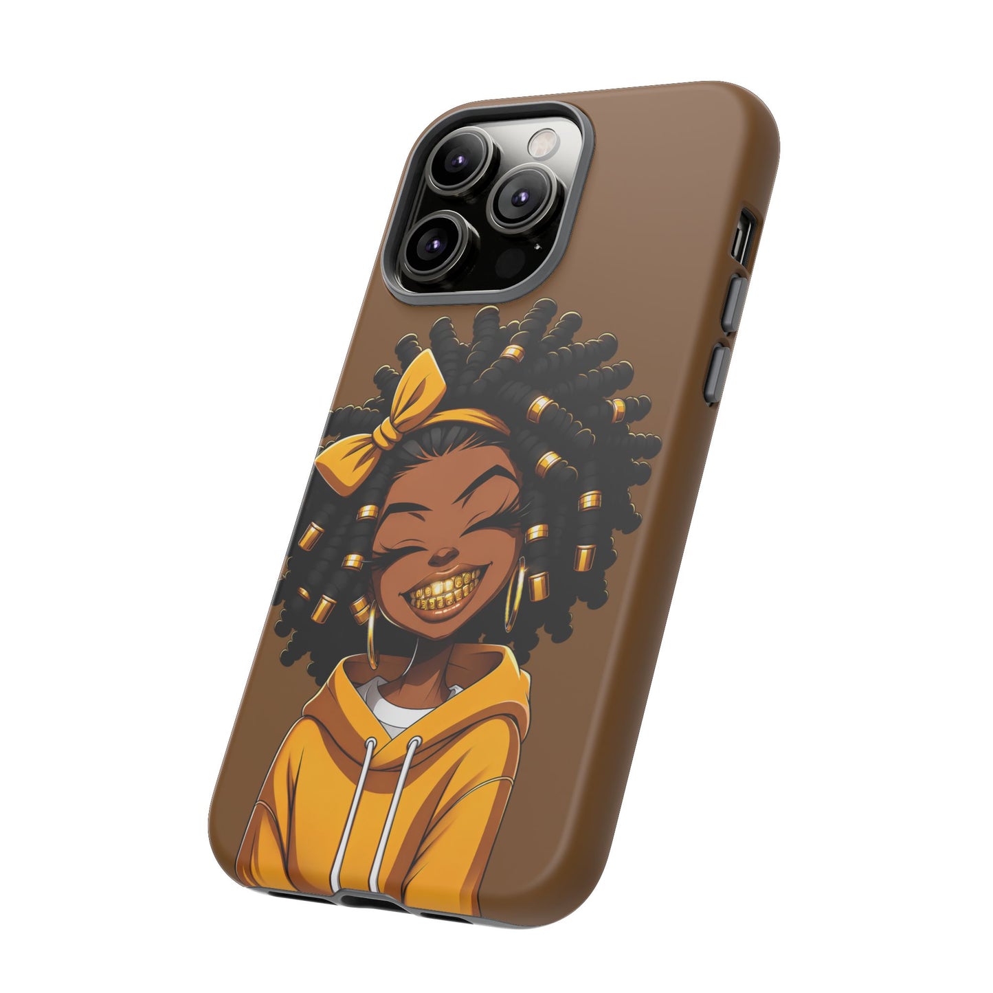 Little brown girl, iPhone Case