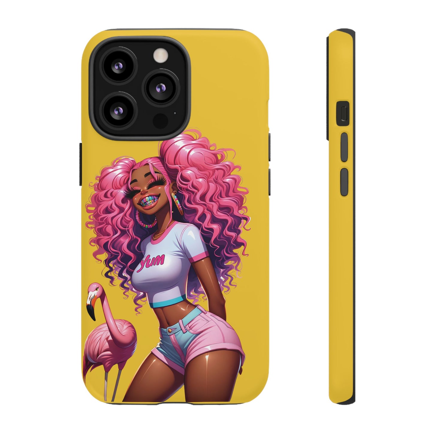 Flamingo Summer, Iphone case
