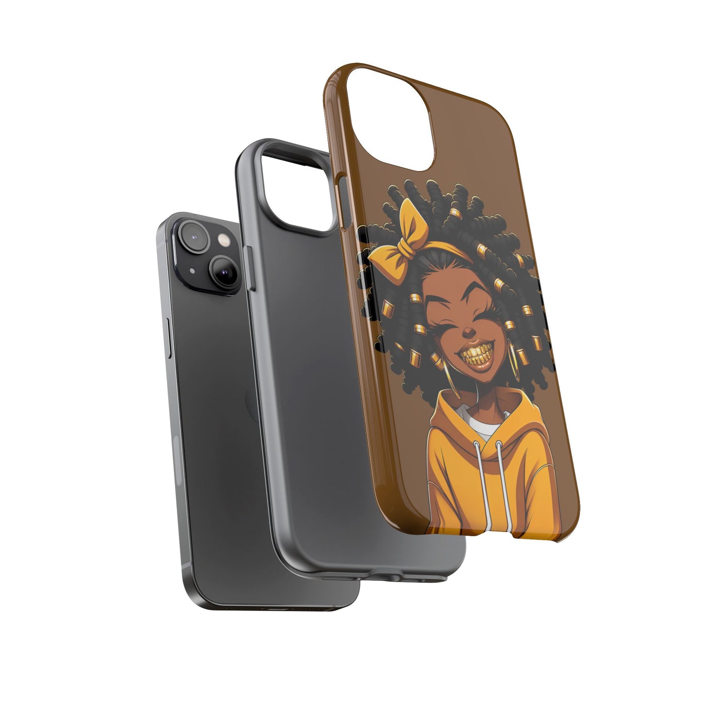 Little brown girl, iPhone Case