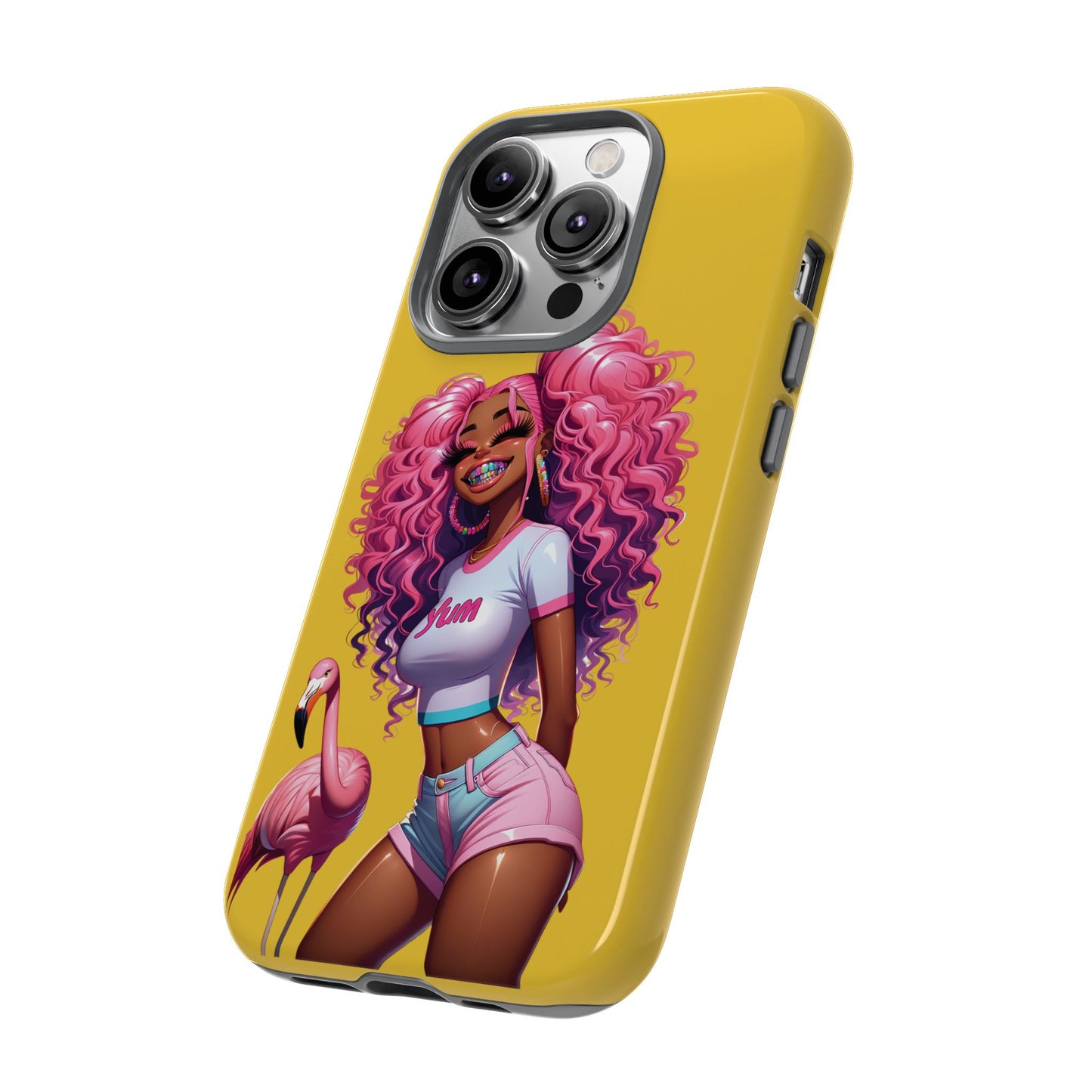 Flamingo Summer, Iphone case