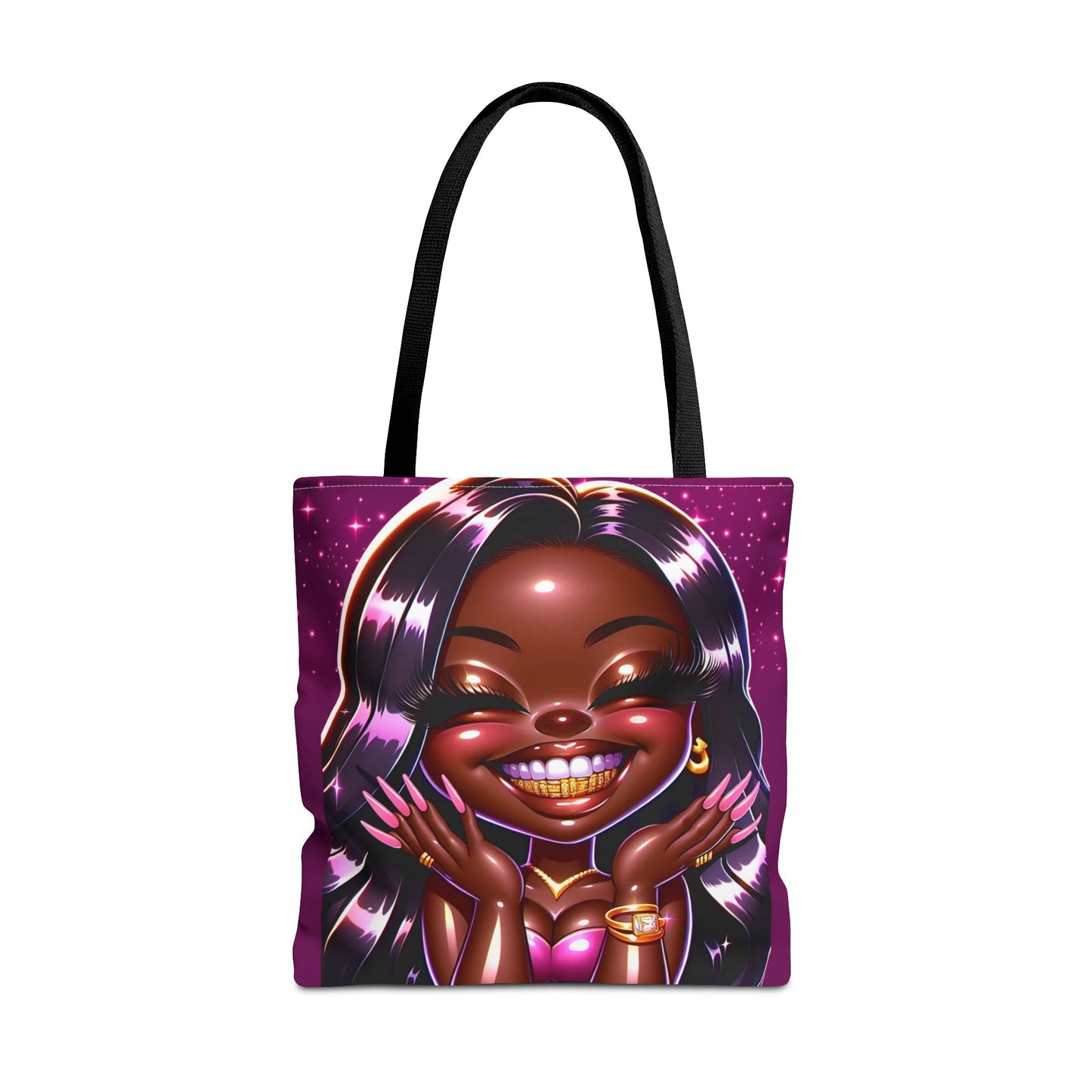 Smiley tote bag