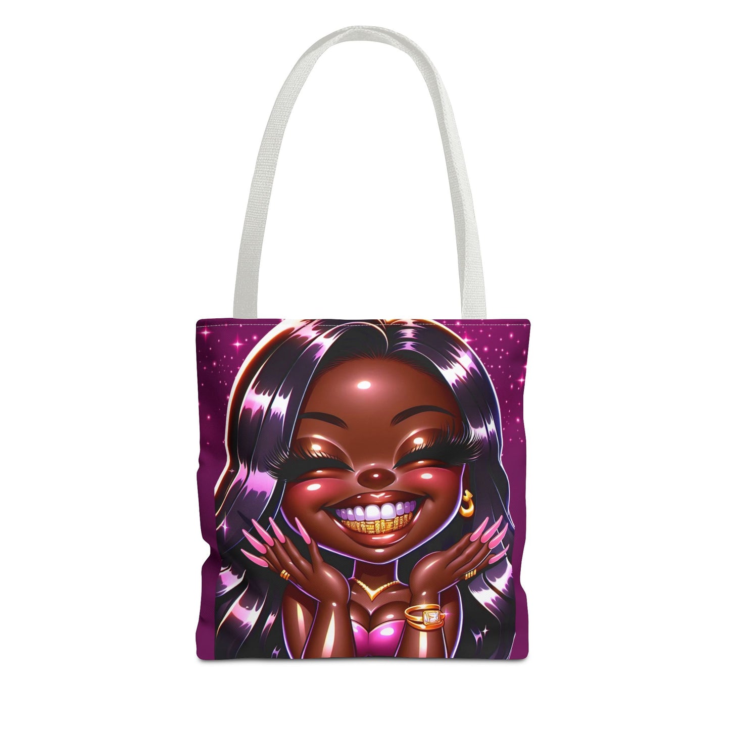 Smiley tote bag