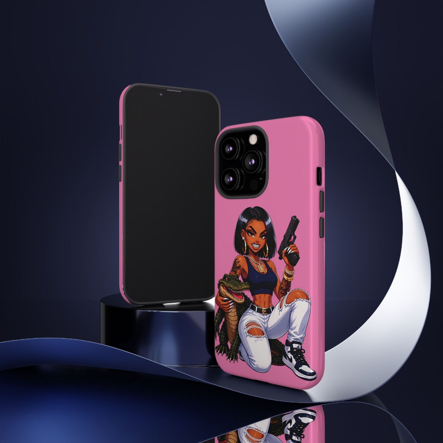 Ms. flawda menace, Tough Protective Case