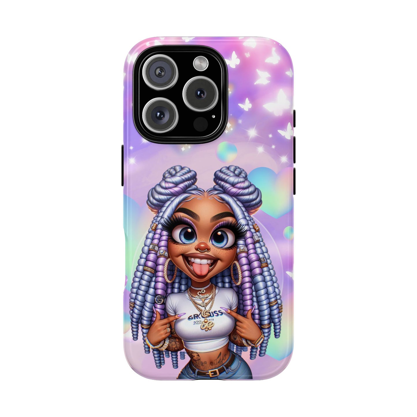 Butterfly girly Tough Iphone Case