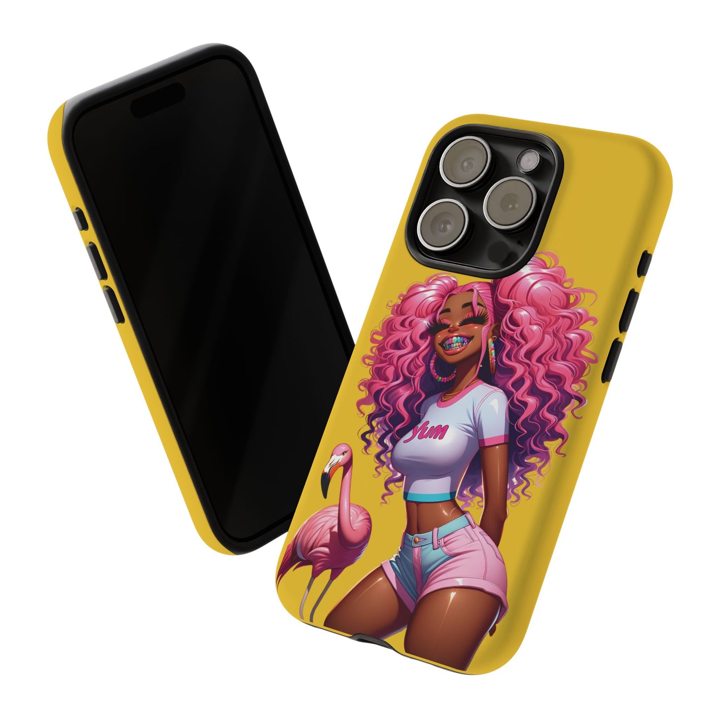 Flamingo Summer, Iphone case