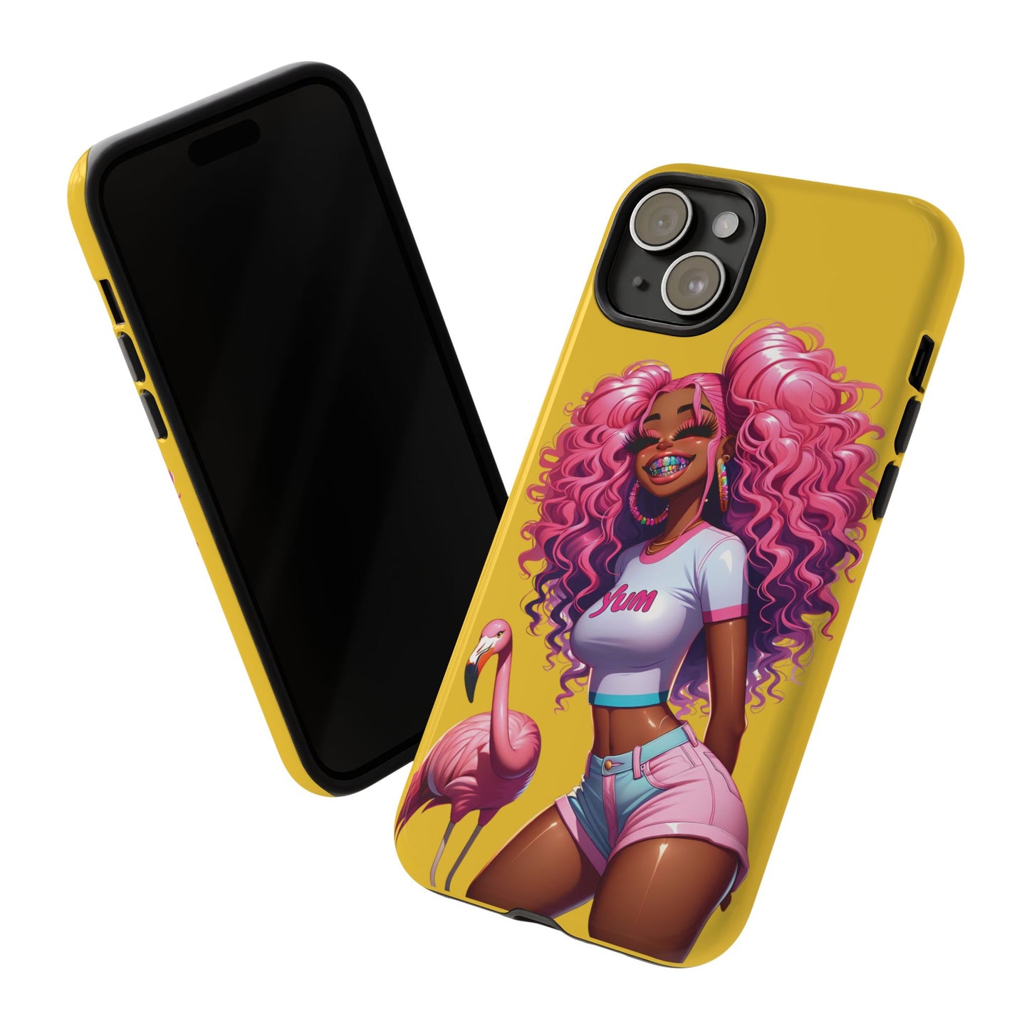 Flamingo Summer, Iphone case