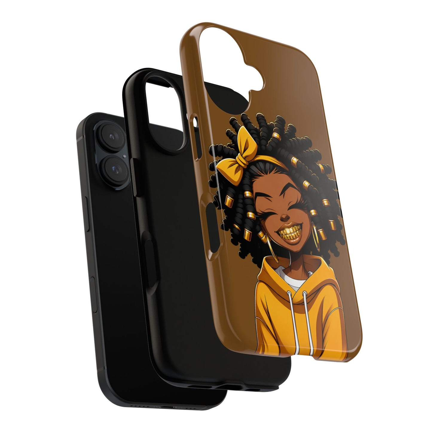 Little brown girl, iPhone Case