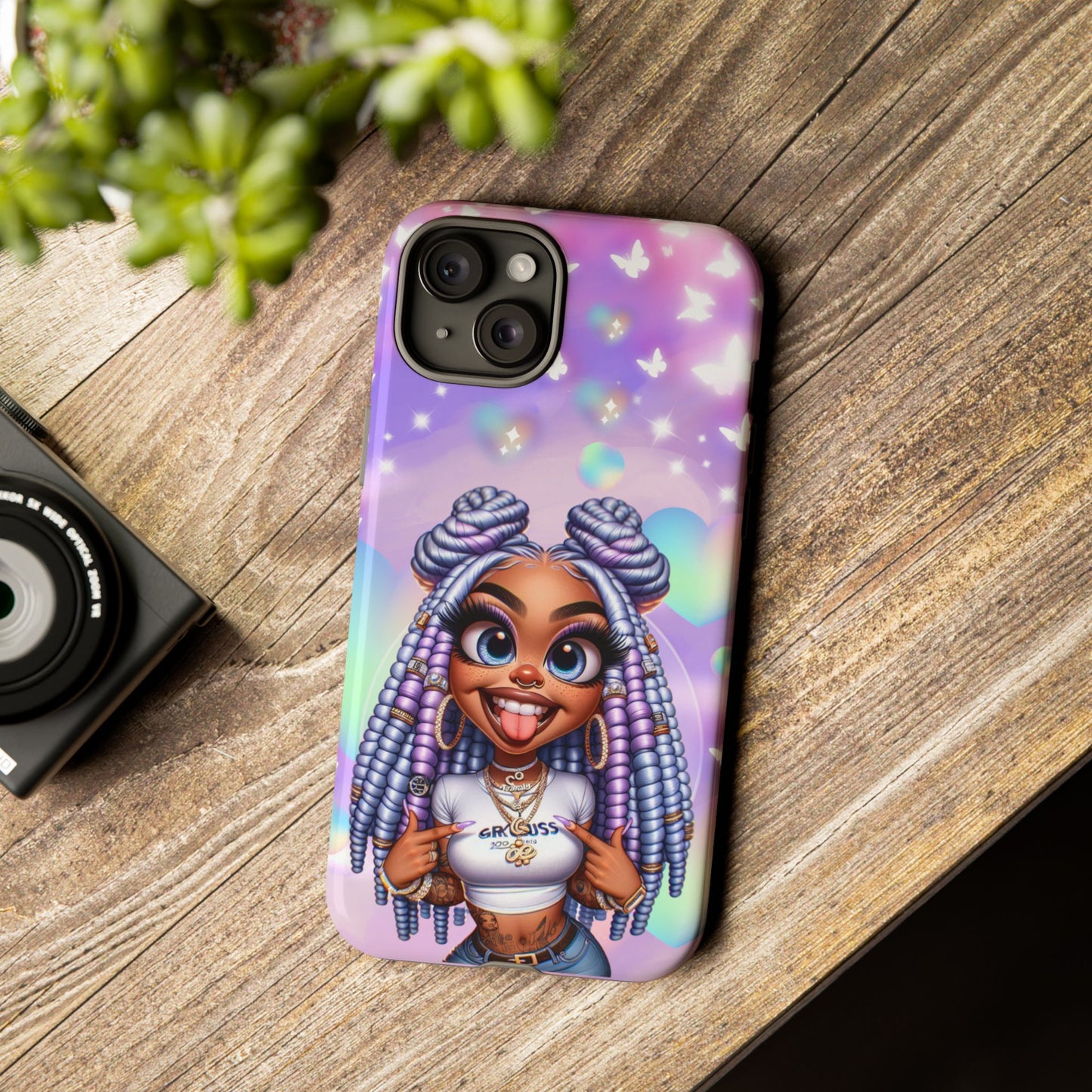 Butterfly girly Tough Iphone Case