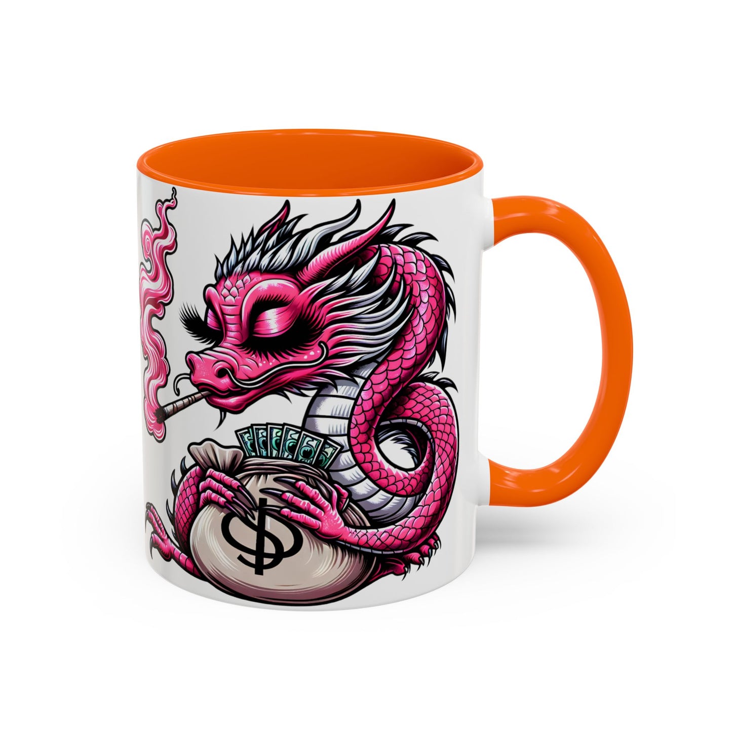 Pink Dragon Coffee Mug