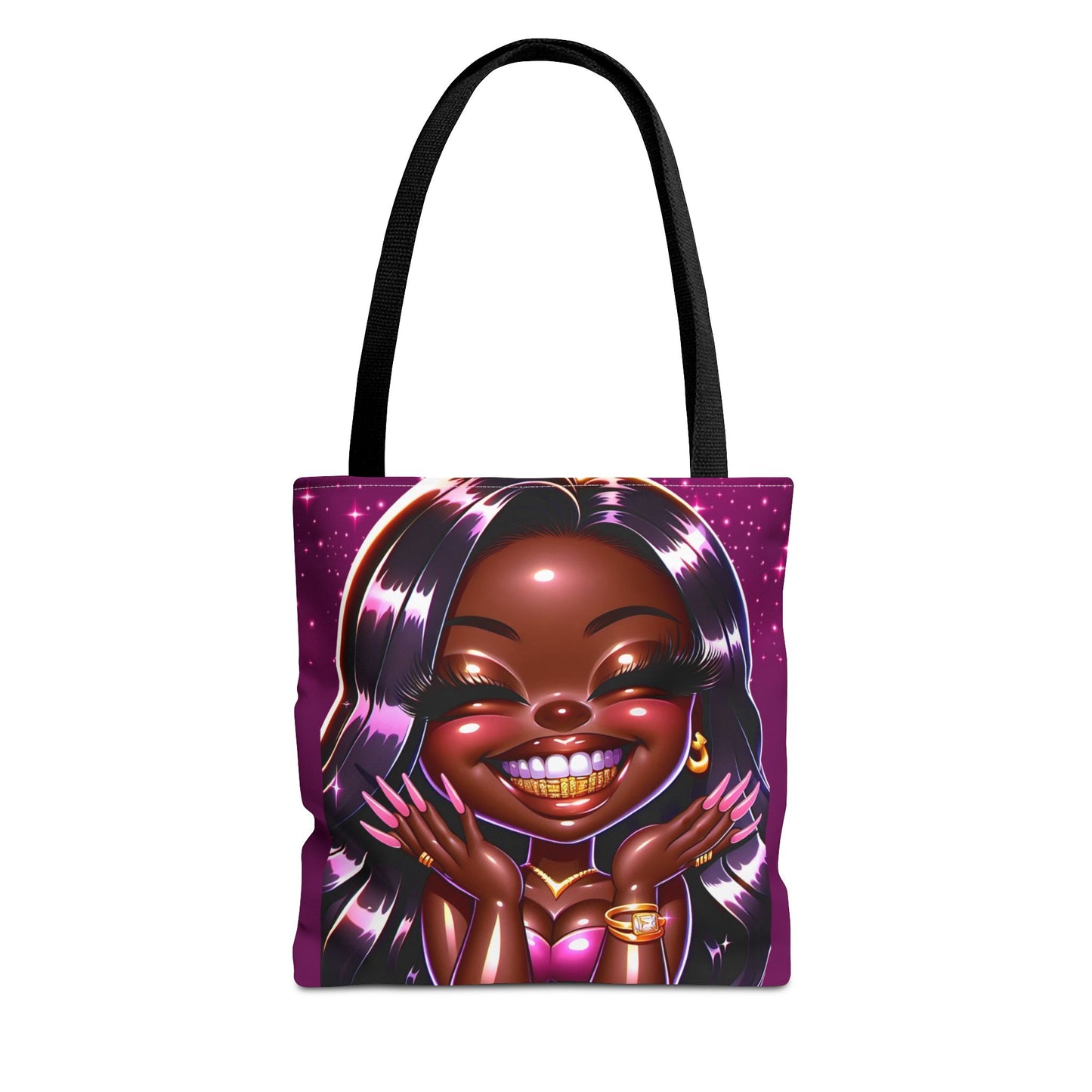Smiley tote bag