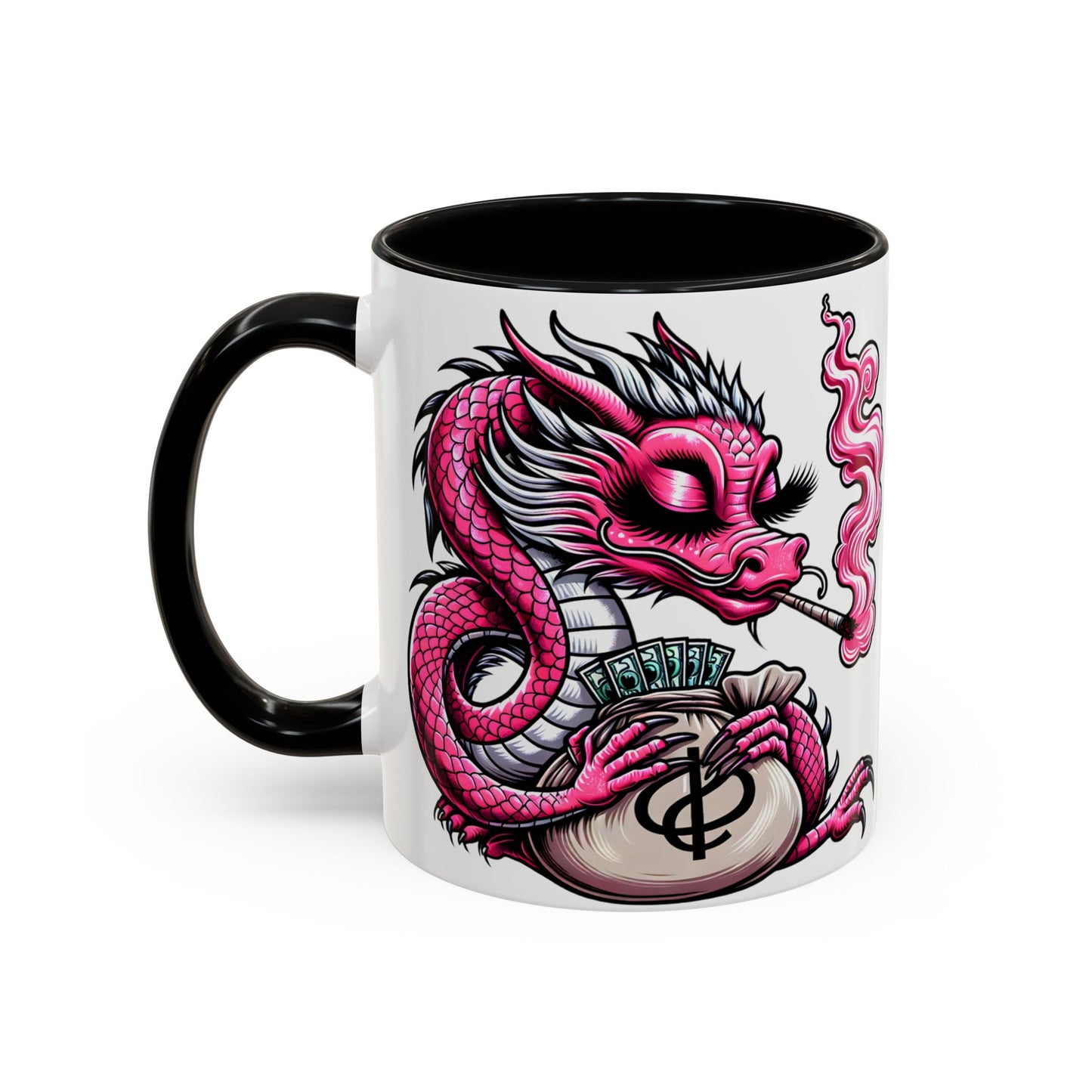 Pink Dragon Coffee Mug