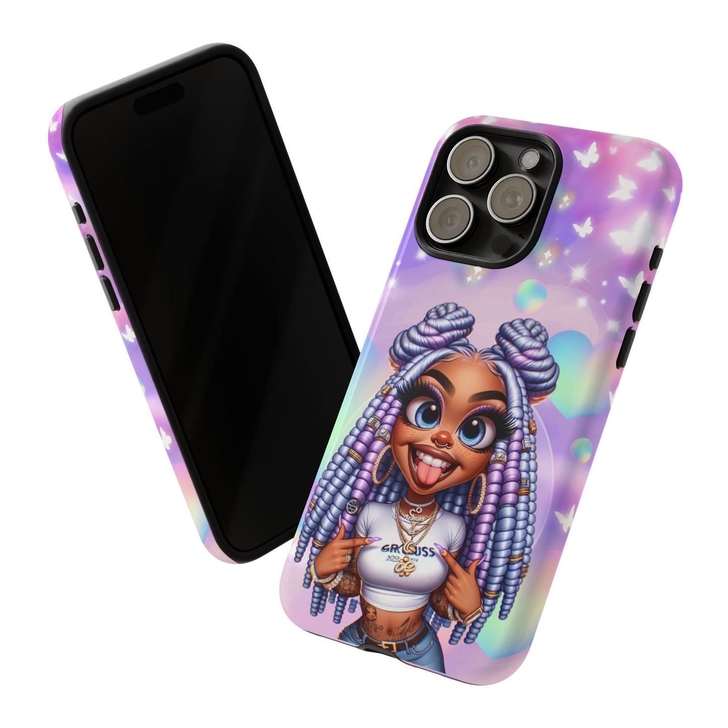 Butterfly girly Tough Iphone Case