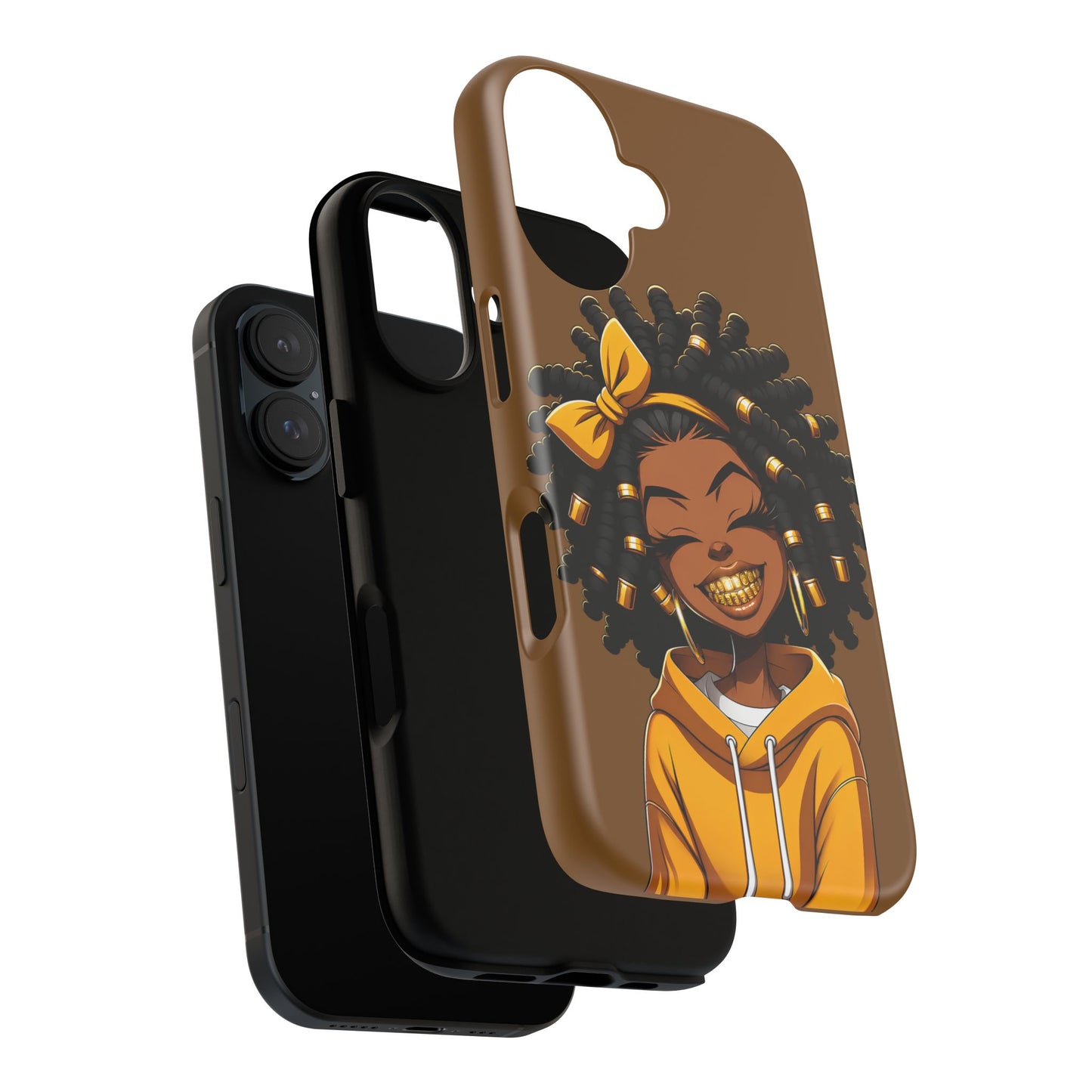 Little brown girl, iPhone Case