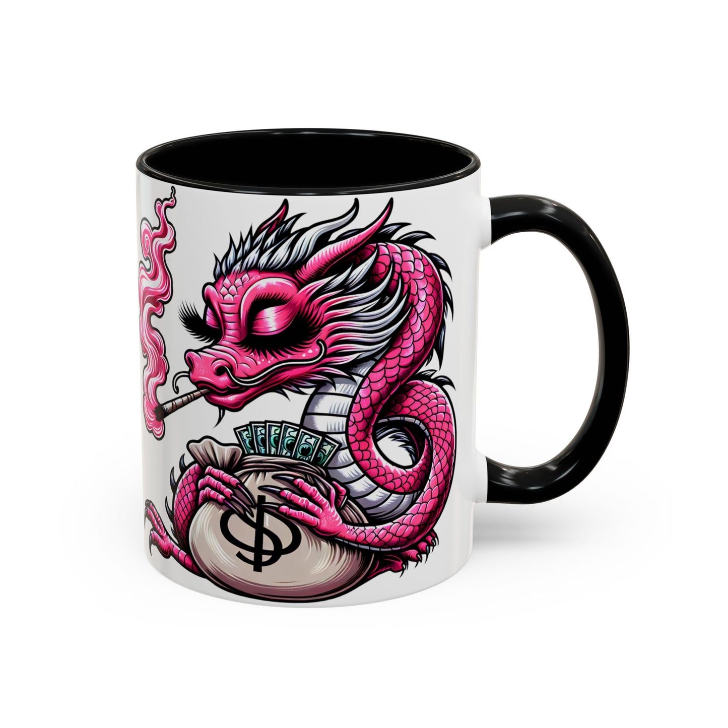 Pink Dragon Coffee Mug