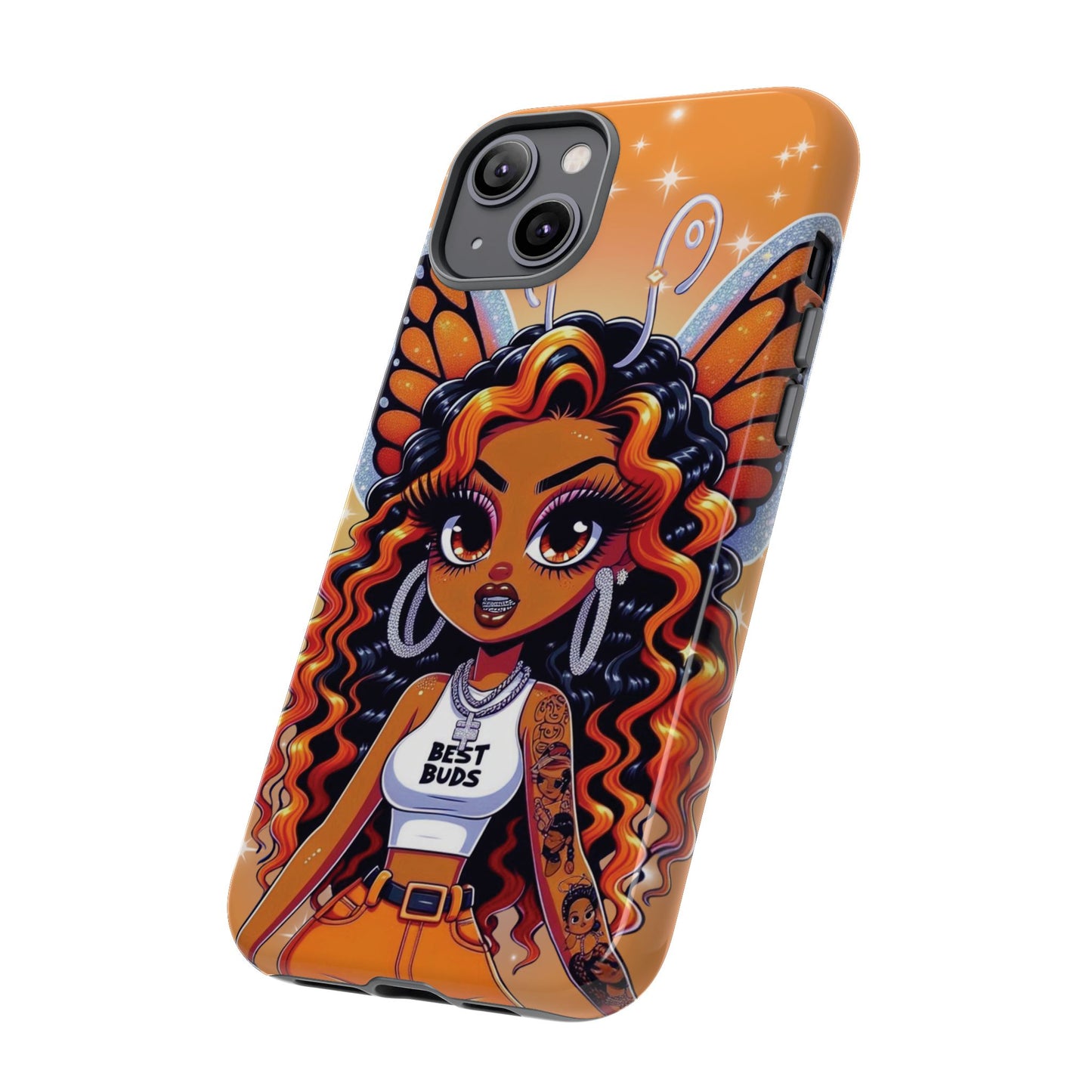 Butterfly lady Iphone case