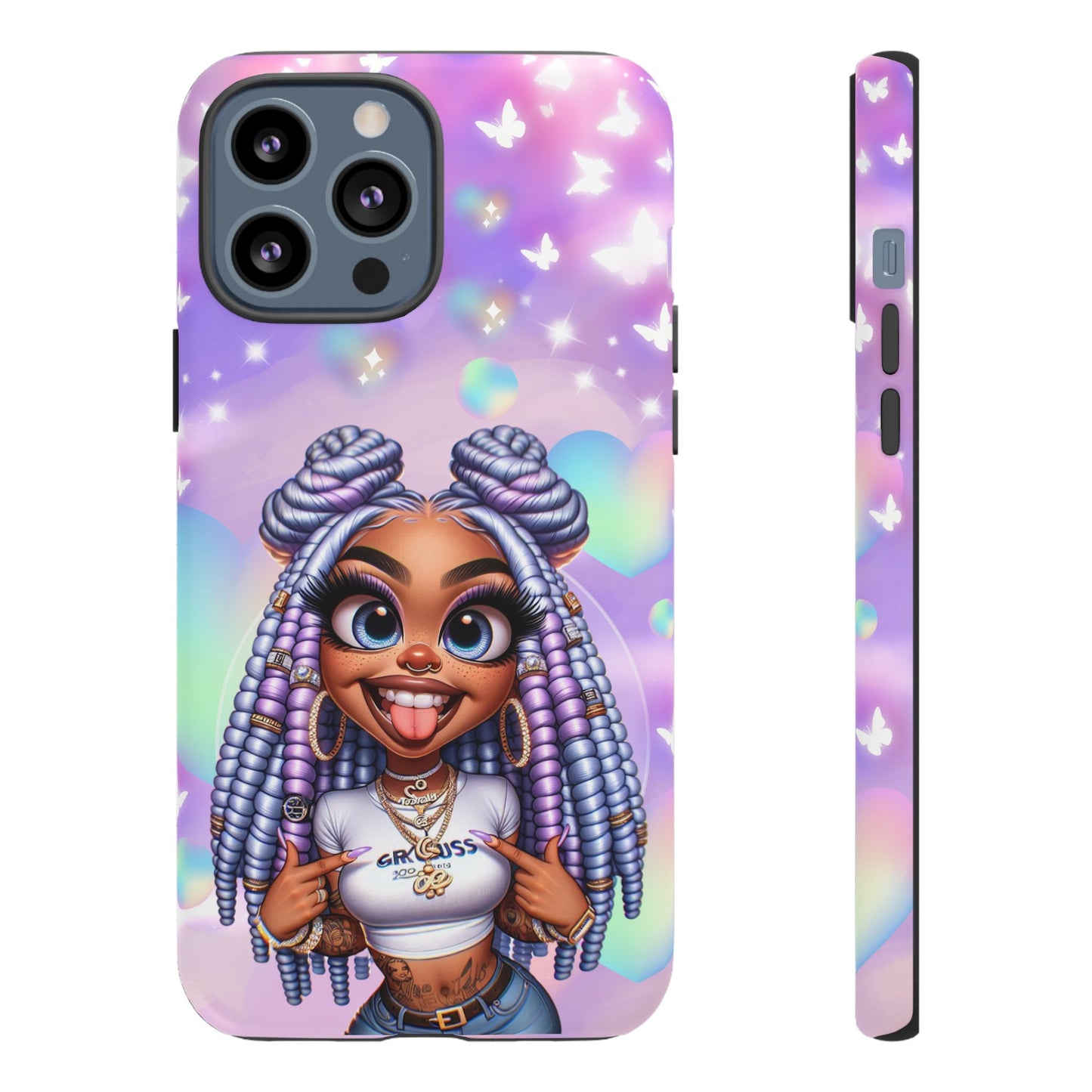 Butterfly girly Tough Iphone Case