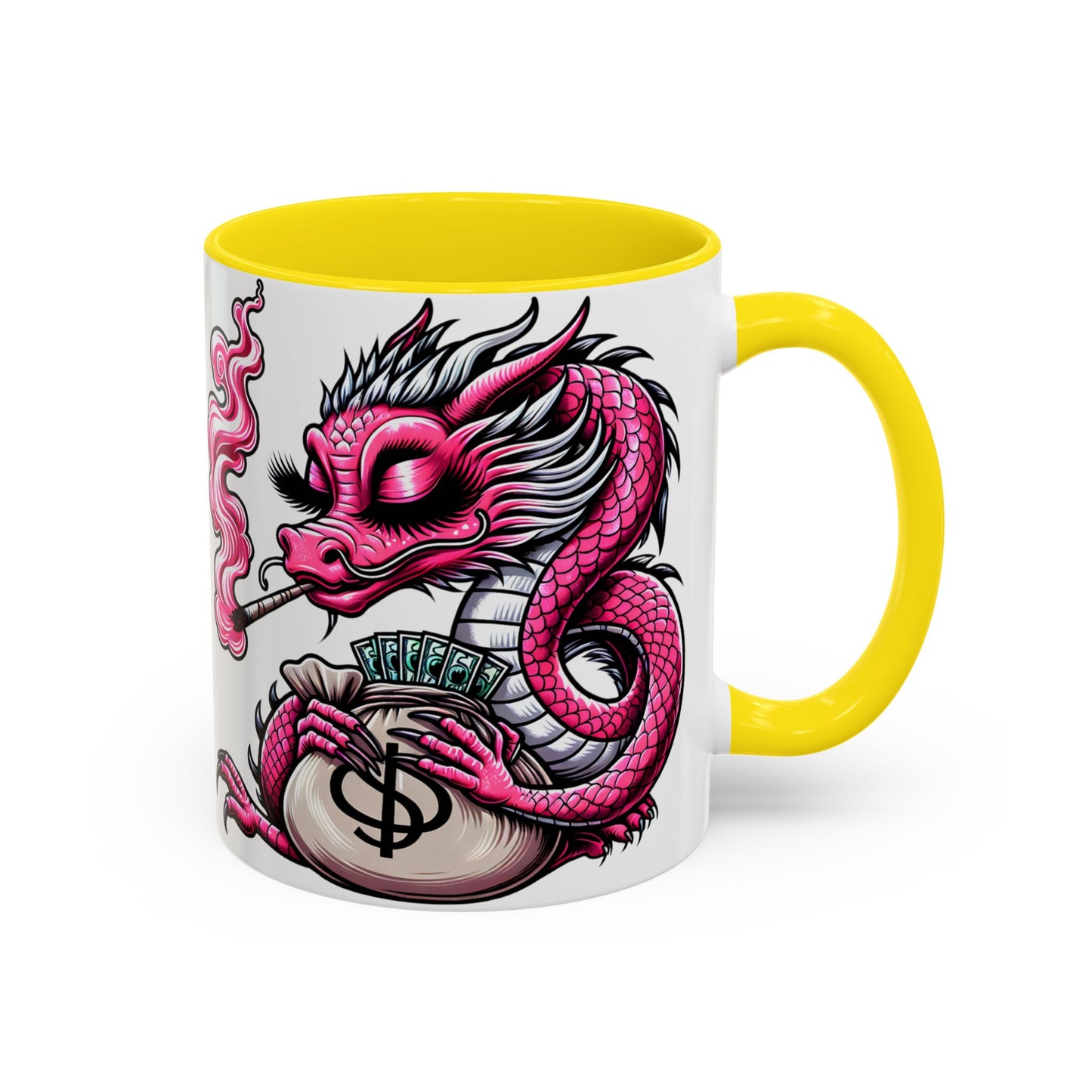 Pink Dragon Coffee Mug