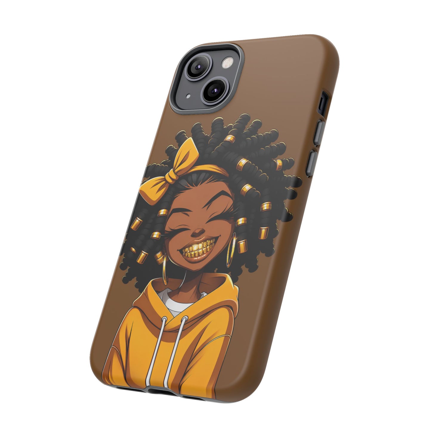 Little brown girl, iPhone Case