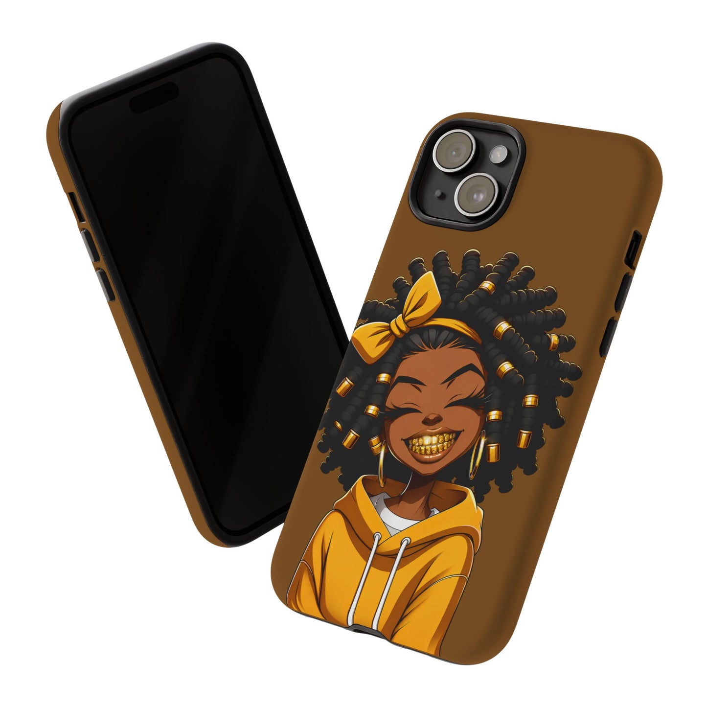 Little brown girl, iPhone Case