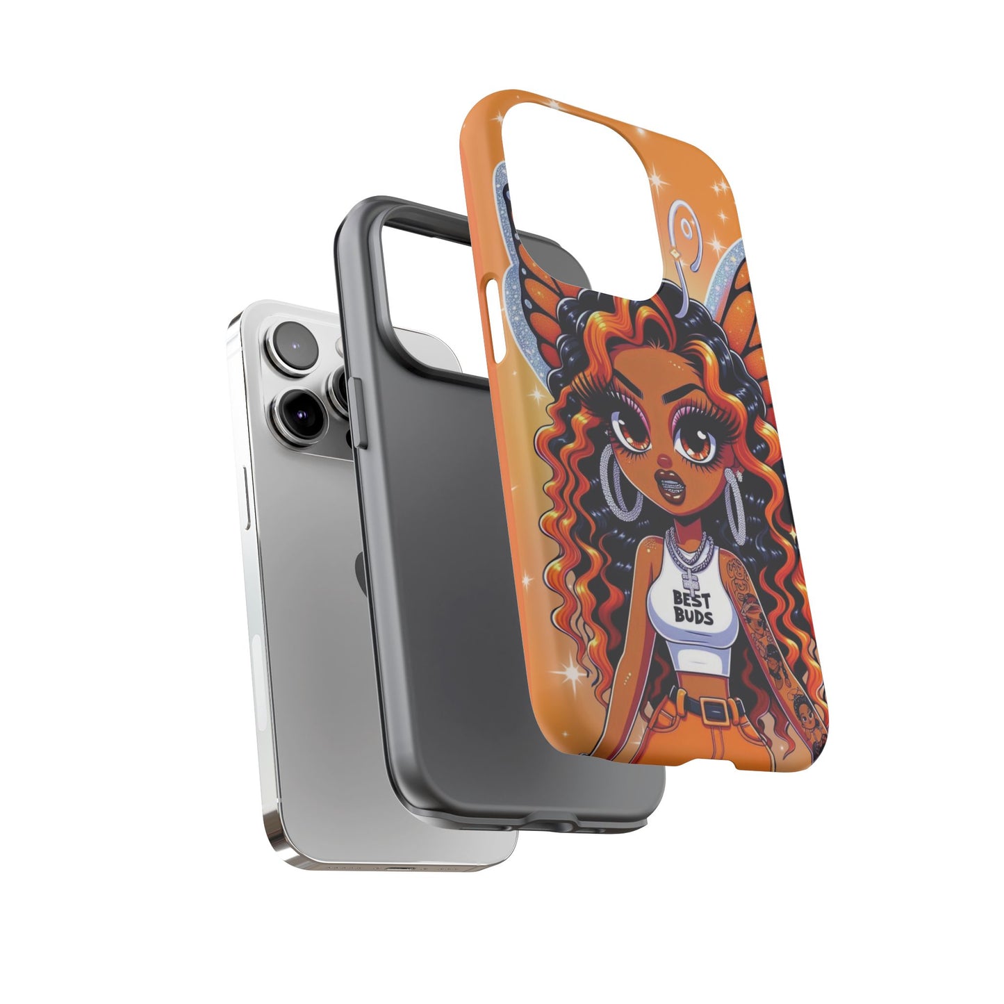 Butterfly lady Iphone case
