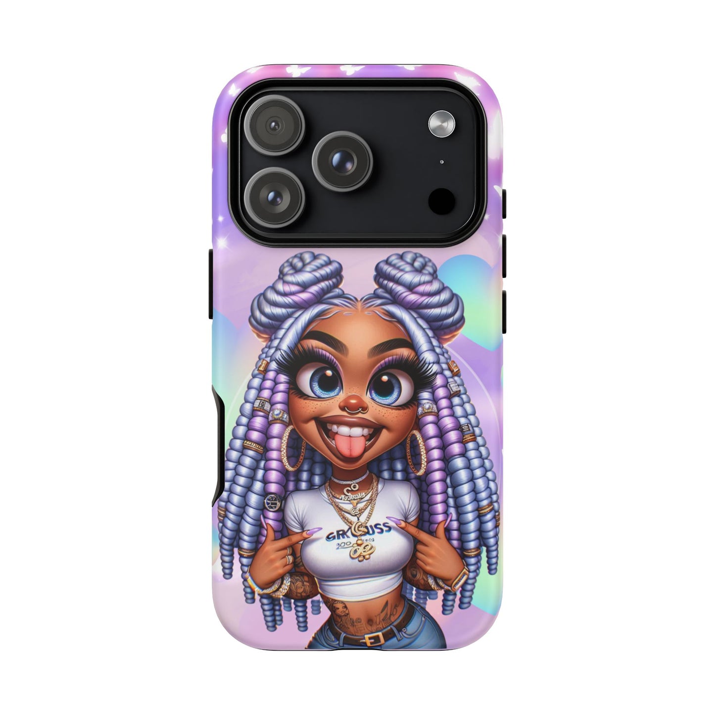 Butterfly girly Tough Iphone Case