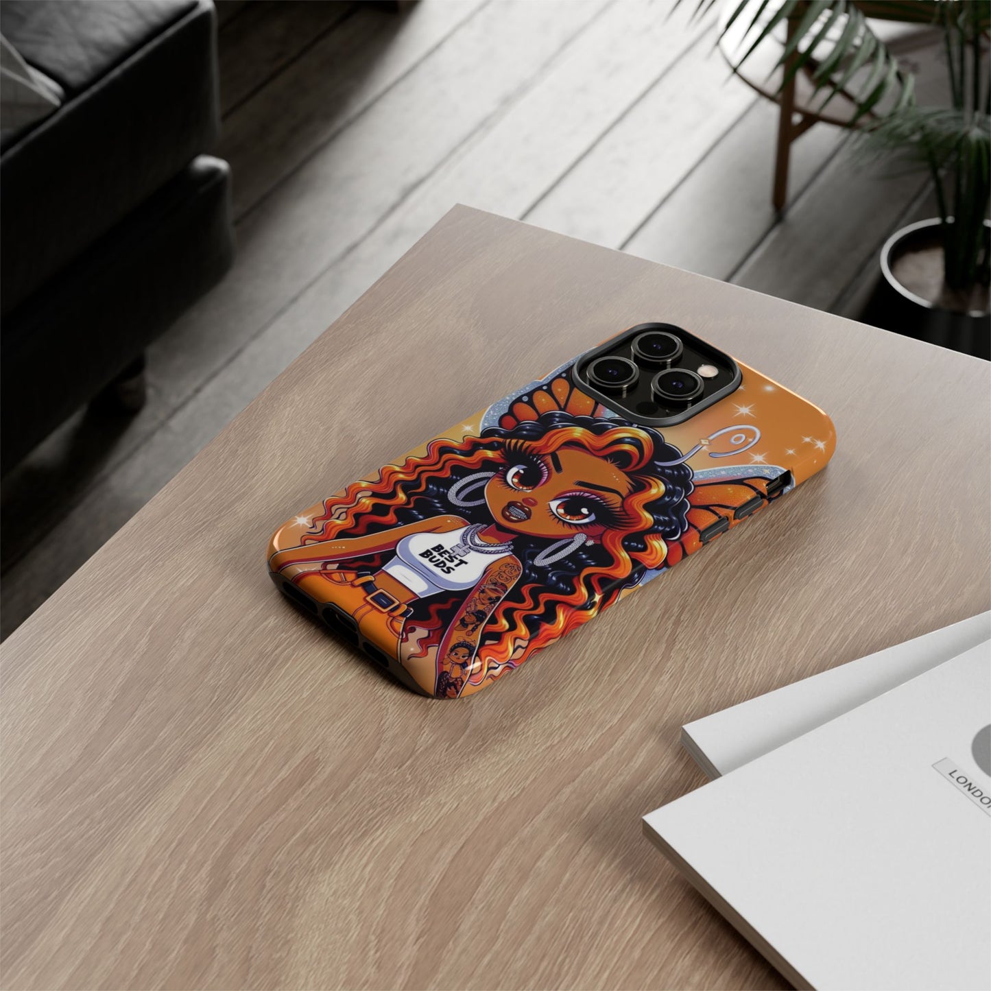Butterfly lady Iphone case