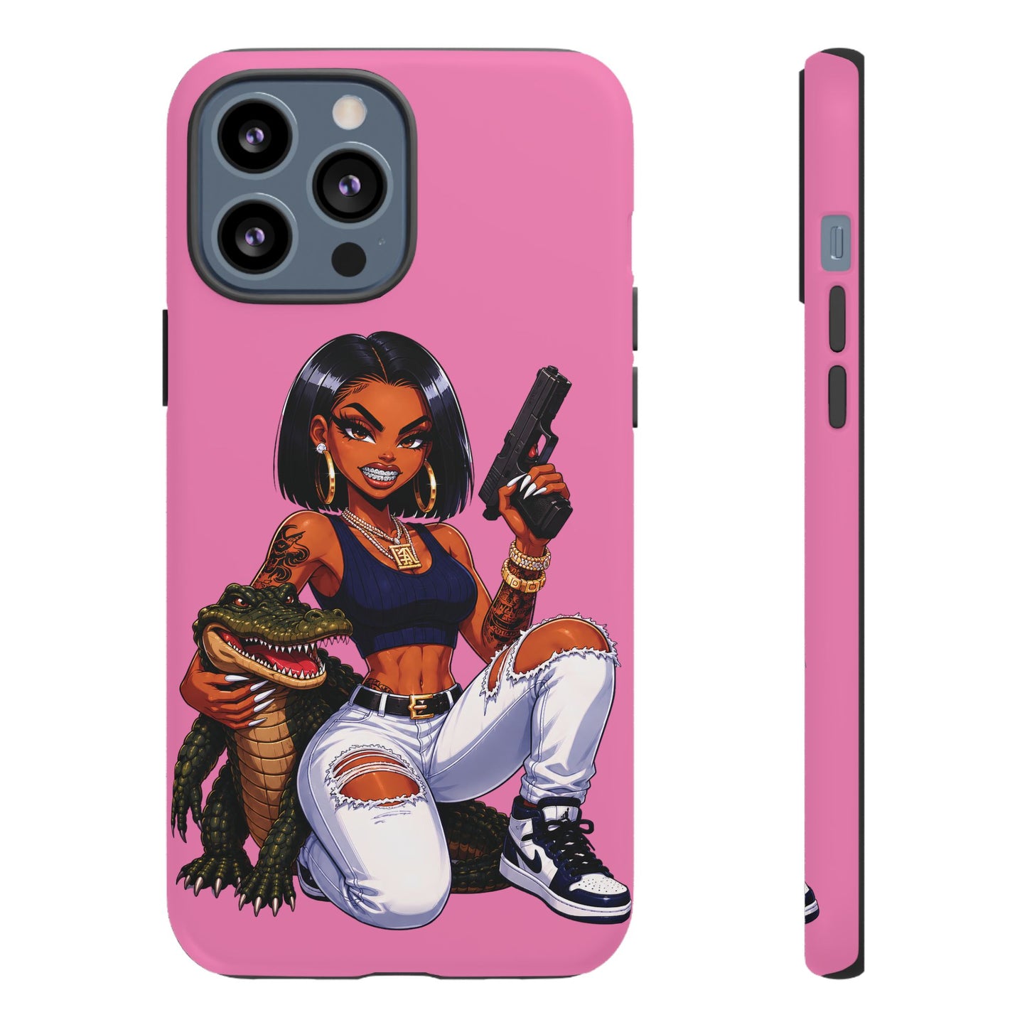 Ms. flawda menace, Tough Protective Case