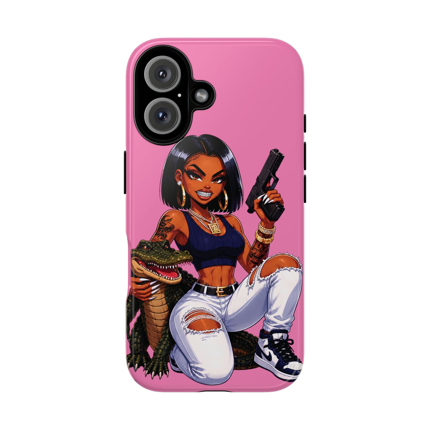 Ms. flawda menace, Tough Protective Case