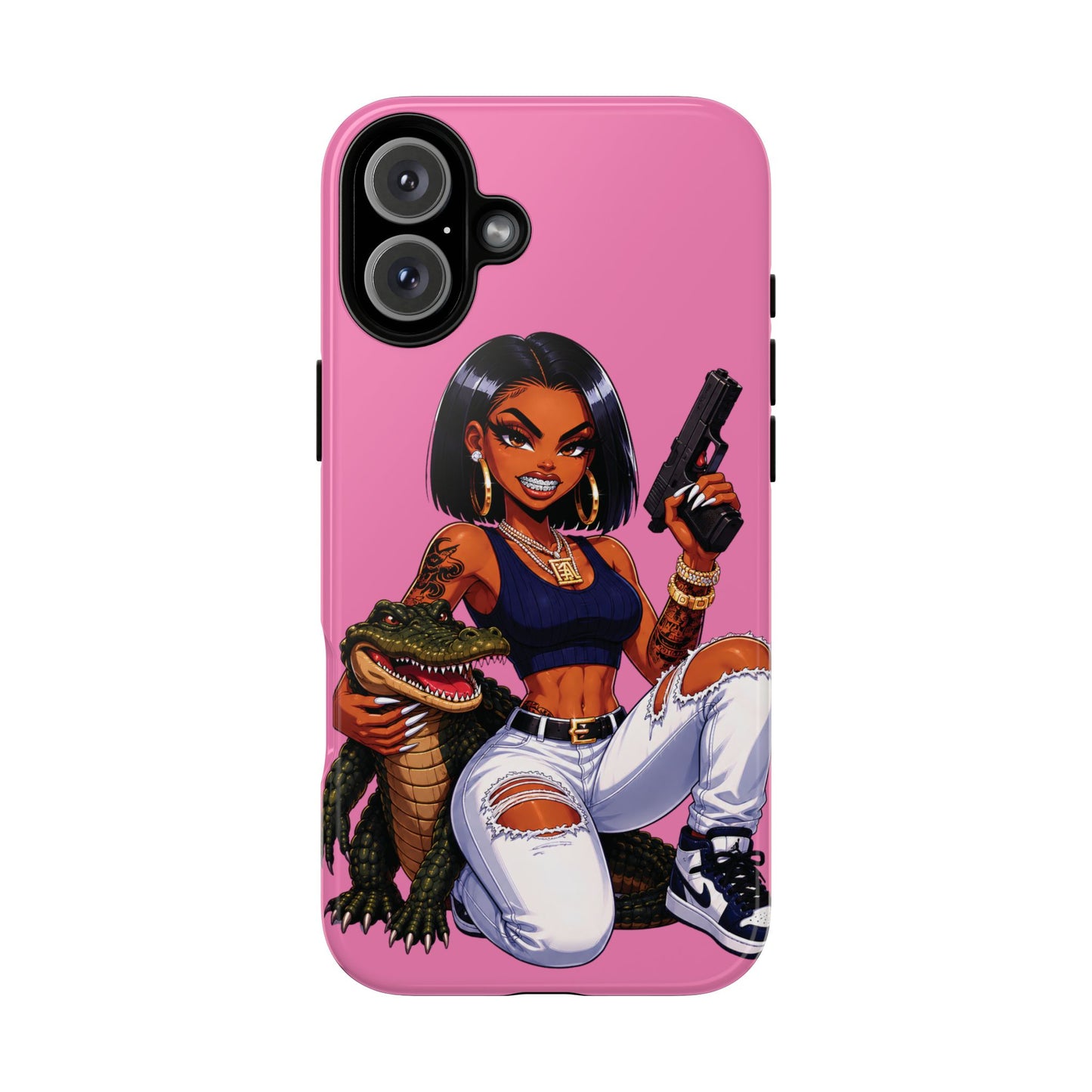 Ms. flawda menace, Tough Protective Case