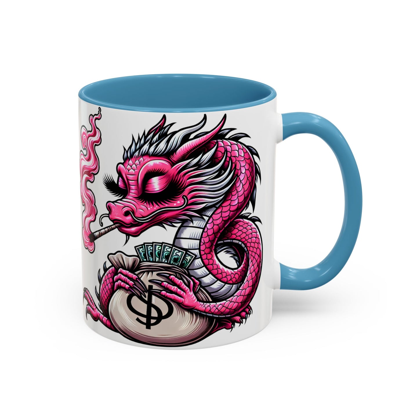 Pink Dragon Coffee Mug